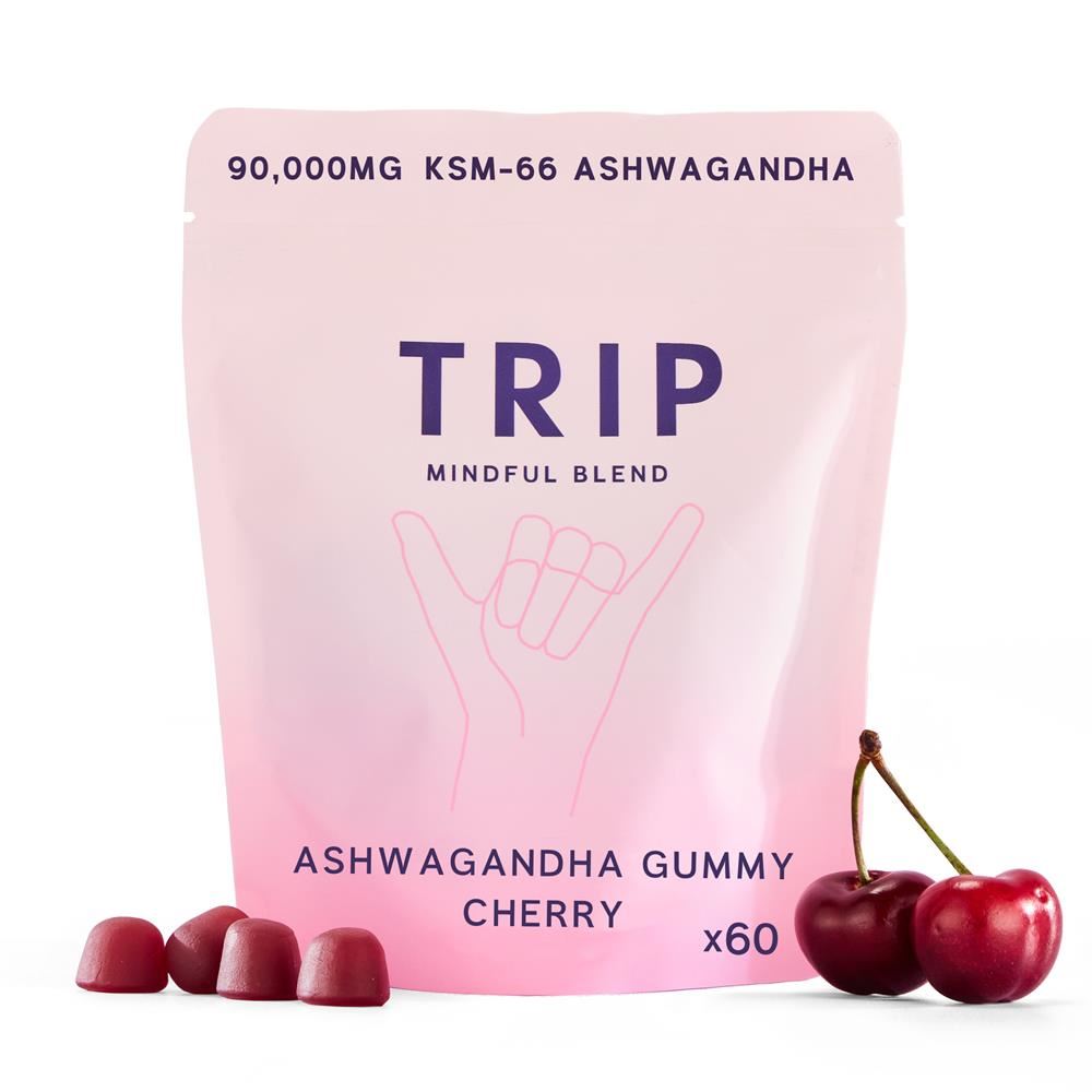 Trip Drink Ltd Cherry Ashwagandha Gummies x 60