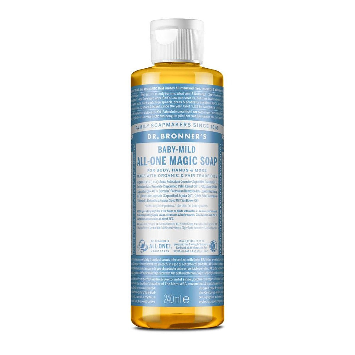 Dr Bronner Organic Baby Mild All-One Magic Soap 240ml