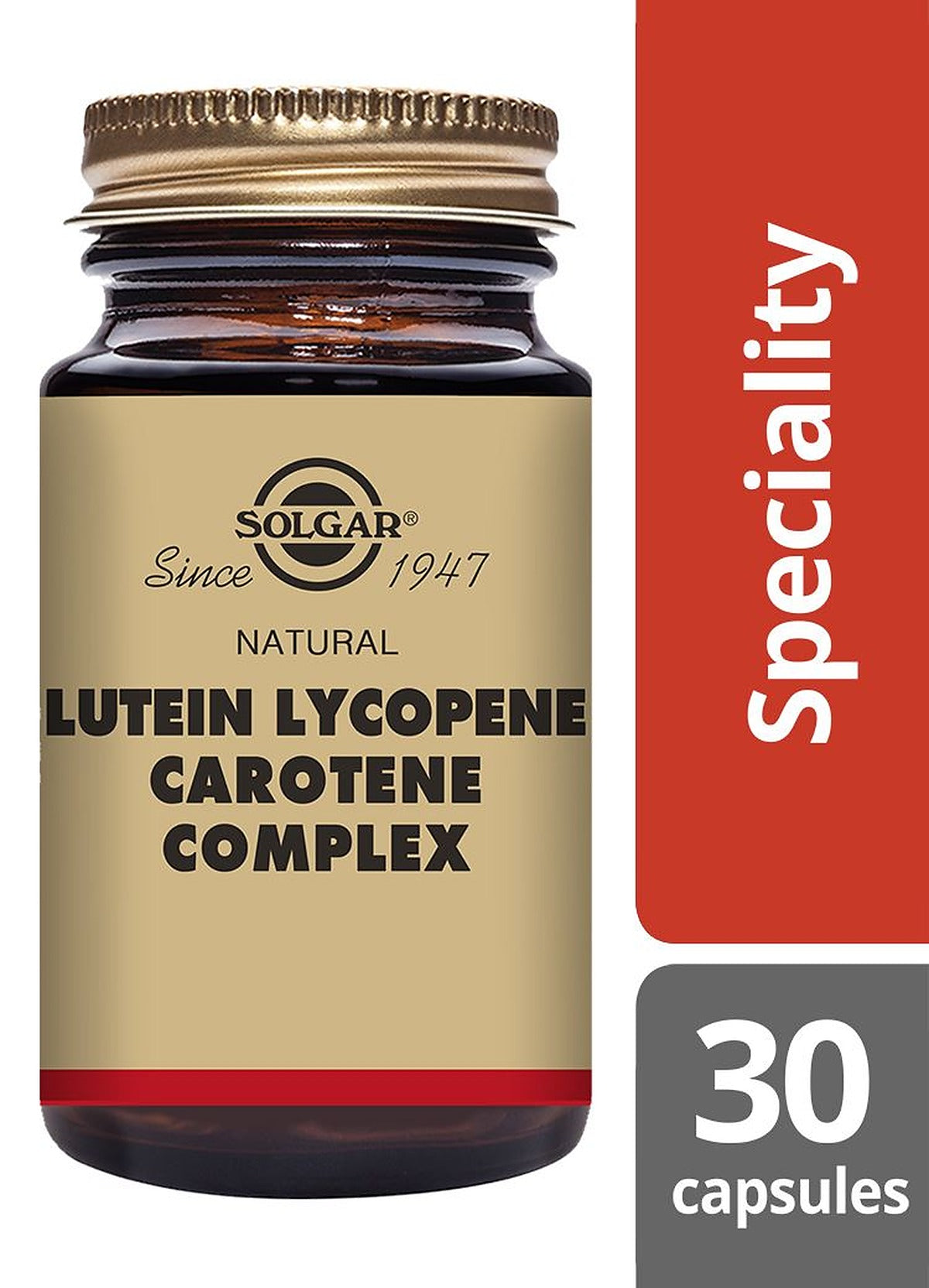 Solgar Lutein Lycopene Carotene Complex - 30 Vegicaps - image 2