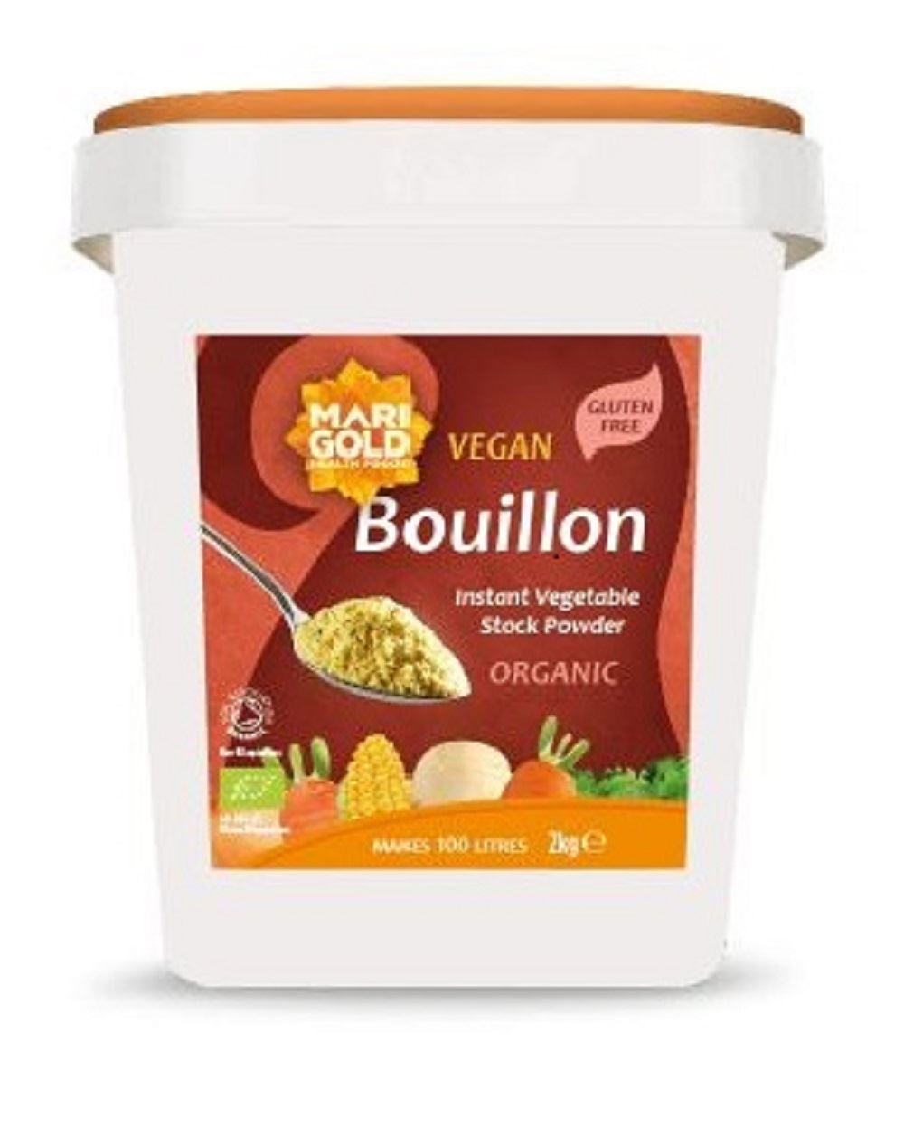 Marigold Organic Catering Vegan Bouillon Red 2kg