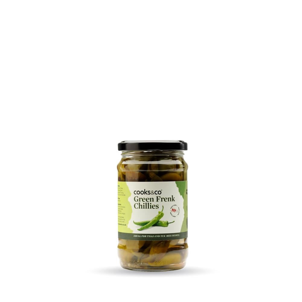 Cooks and Co Frenk Green Chillies 300g