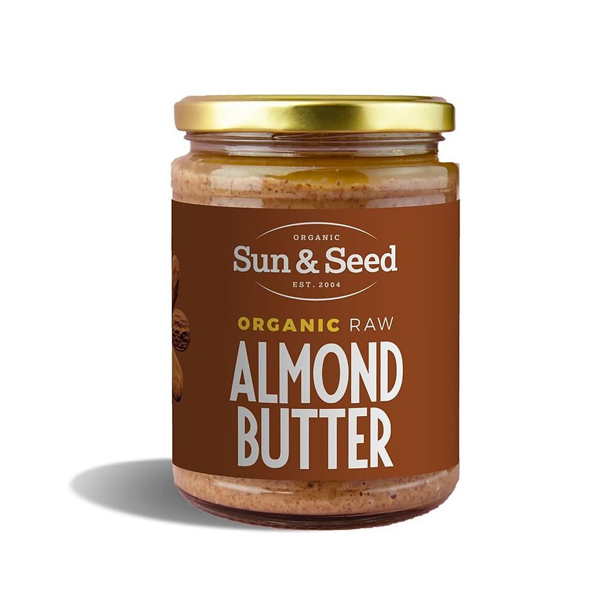 Sun and Seed Organic Raw Almond Butter 500g