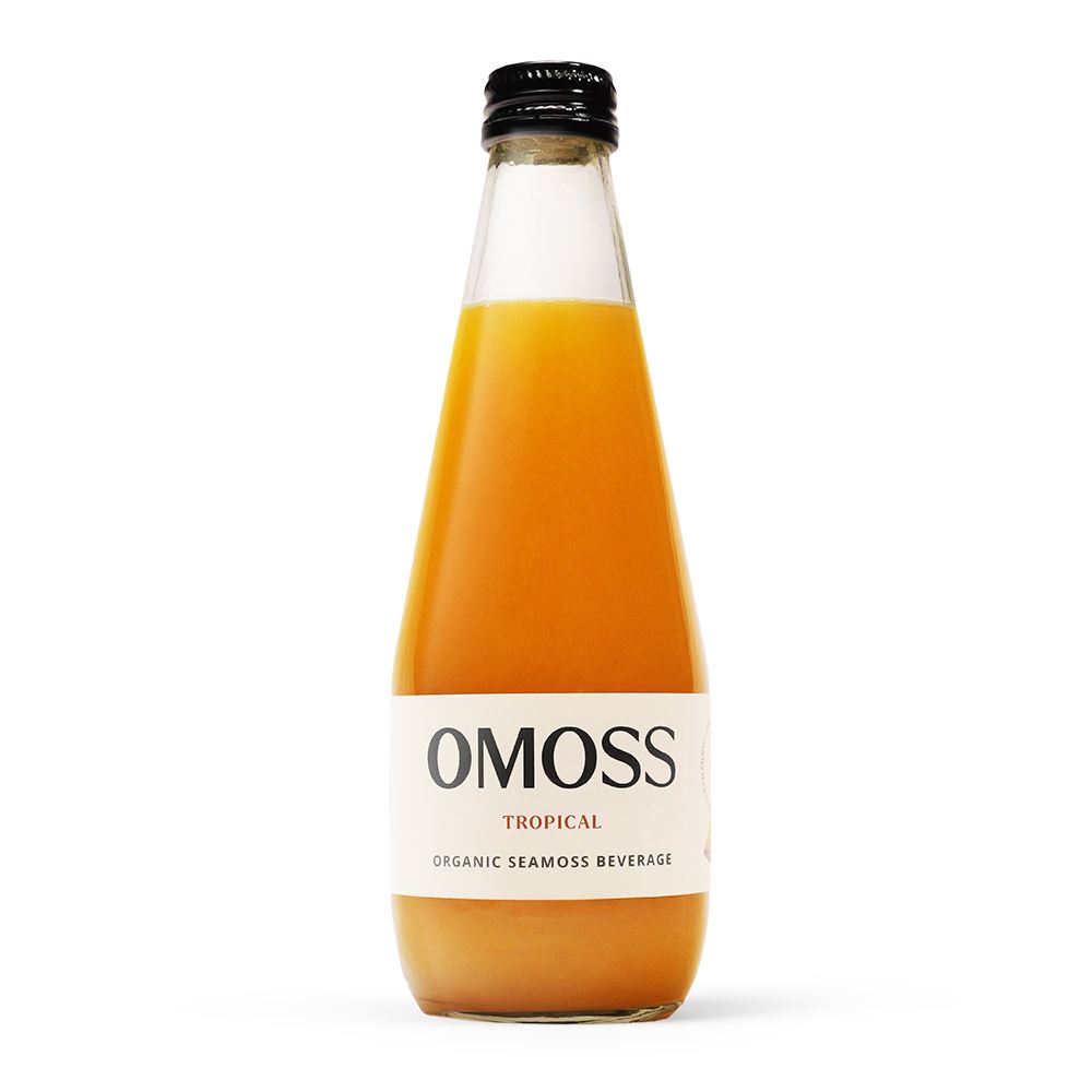 OMOSS Tropical Organic Sea Moss Drink 330ml - 2 Pack