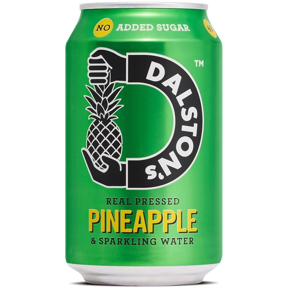 Dalston's Real Pineapple & sparkling Water 330ml - 6 Pack