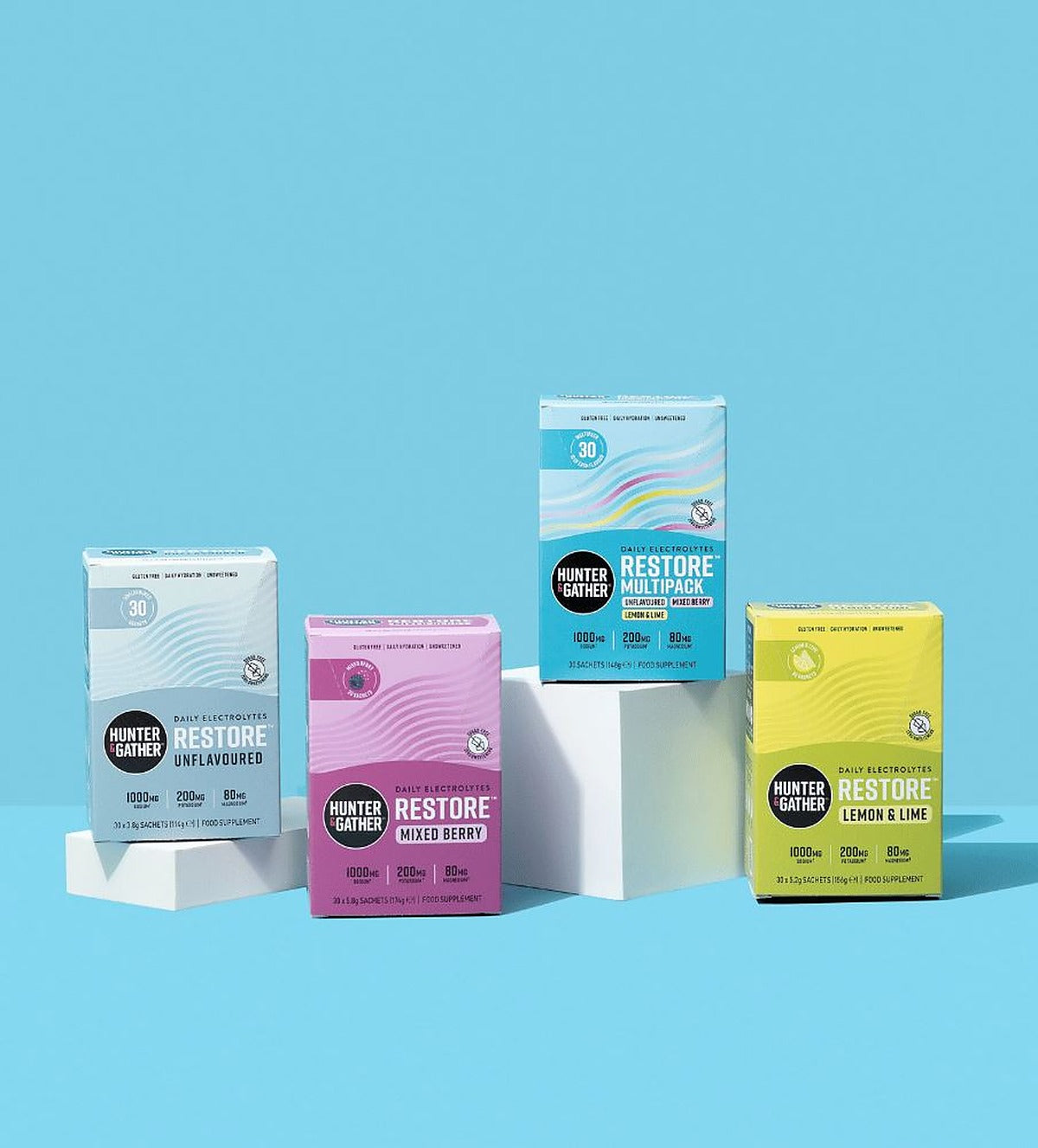 Hunter & Gather Restore Multipack Electrolyte 30 Sachets 148g - image 6