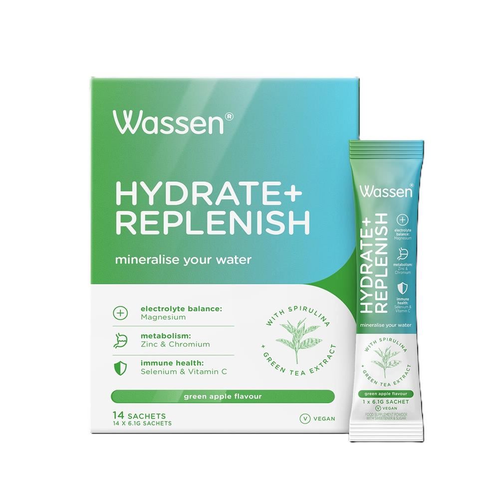 Wassen Hydrate & Replenish Powder Drink 14 sticks