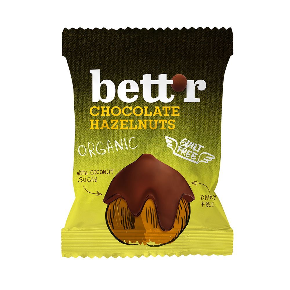 Bettr Chocolate Hazelnuts 40g - 10 Pack