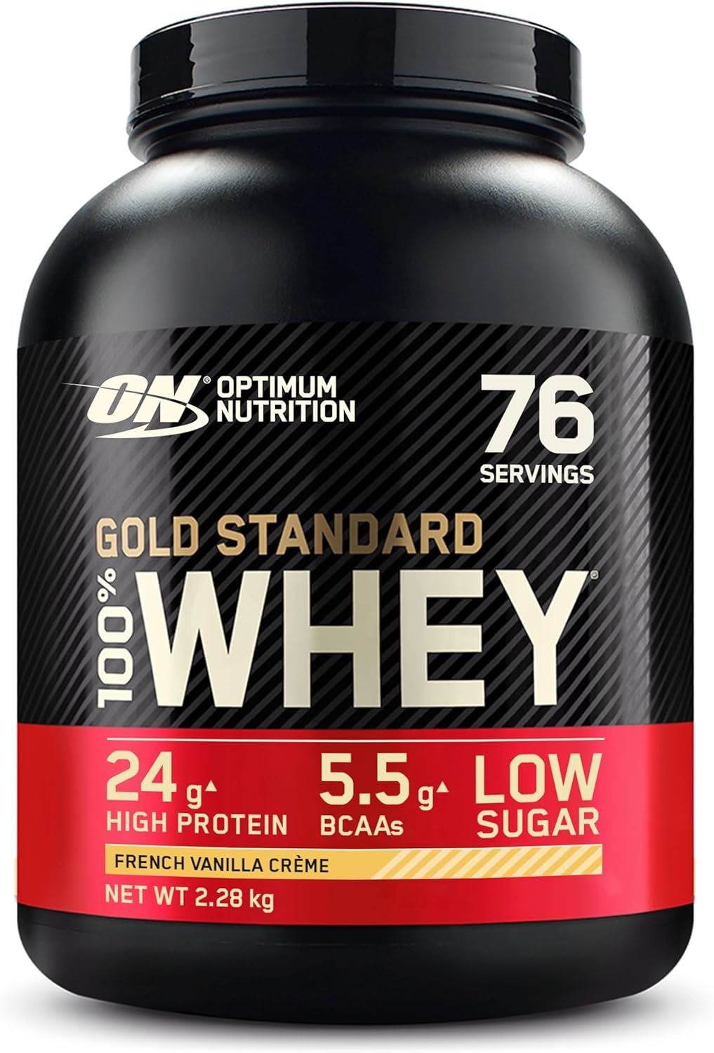 Optimum Nutrition Gold Standard 100% Whey Protein Powder - 900g/2.2kg/4.5kg
