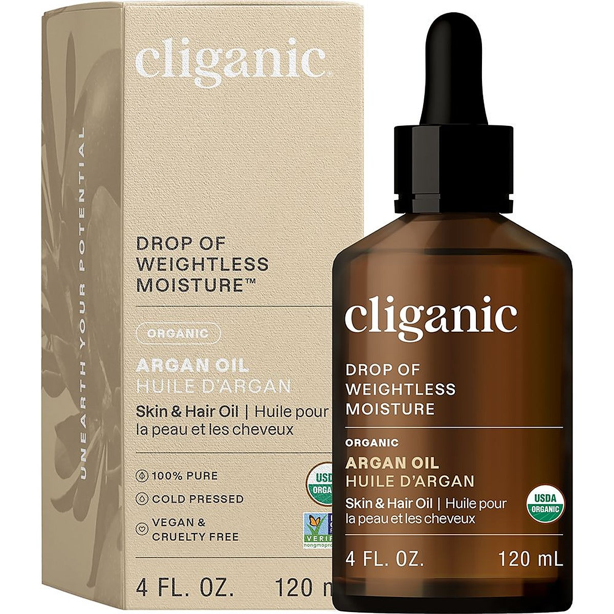 Cliganic Organic Argan Oil 4oz