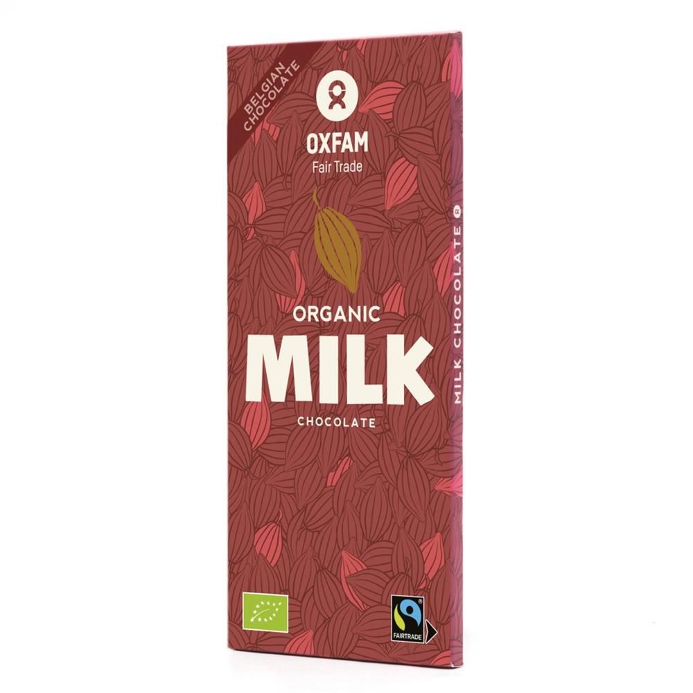 Oxfam Fair Trade ORGANIC Milk Chocolate 100g