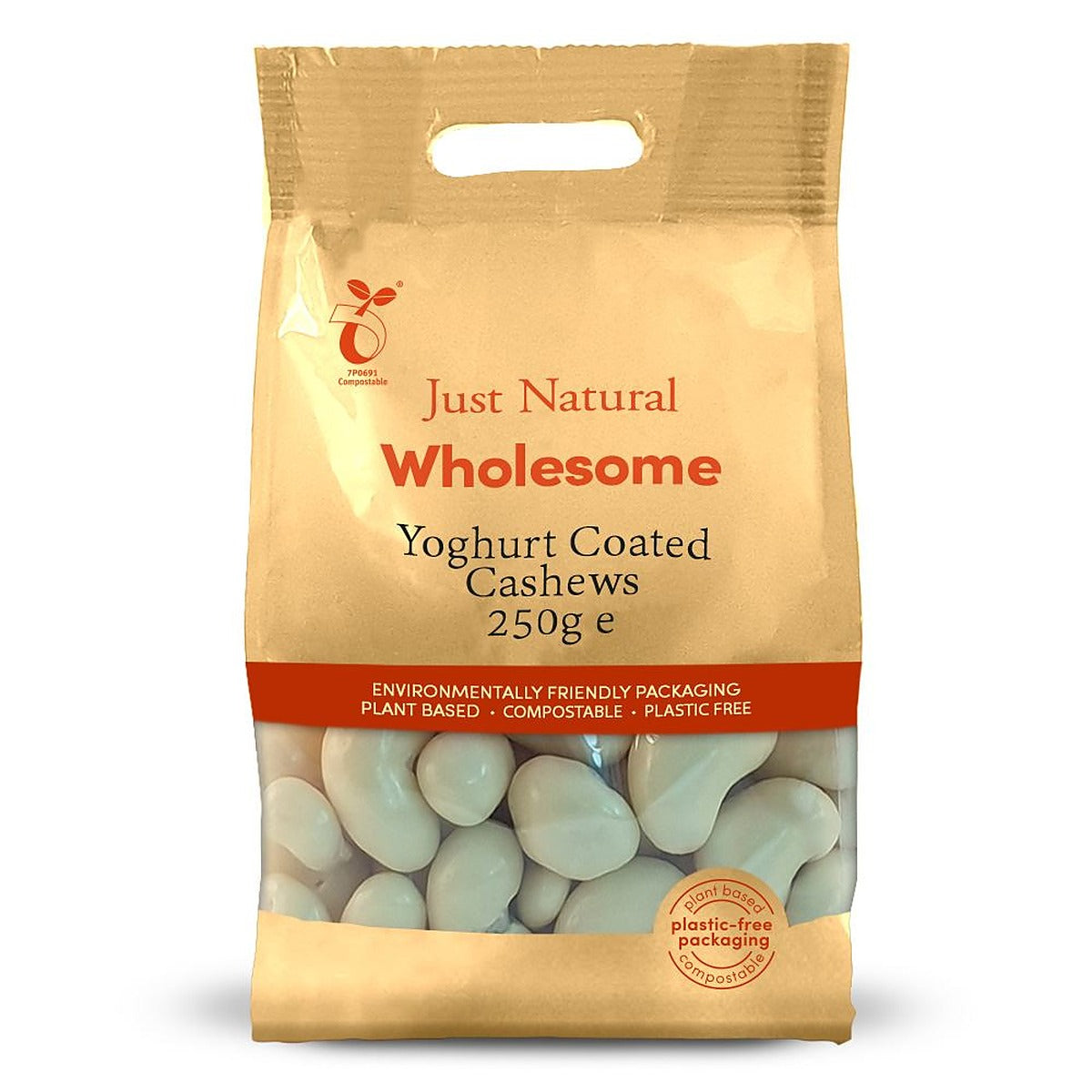 Just Natural Wholesome Yoghurt Coated Cashews 250g