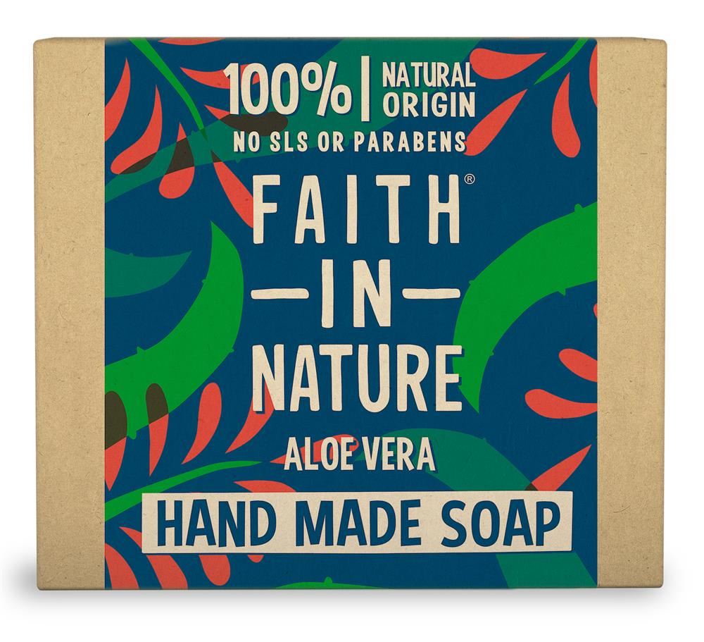 Faith in Nature Aloe Vera Pure Vegetable Soap 100g