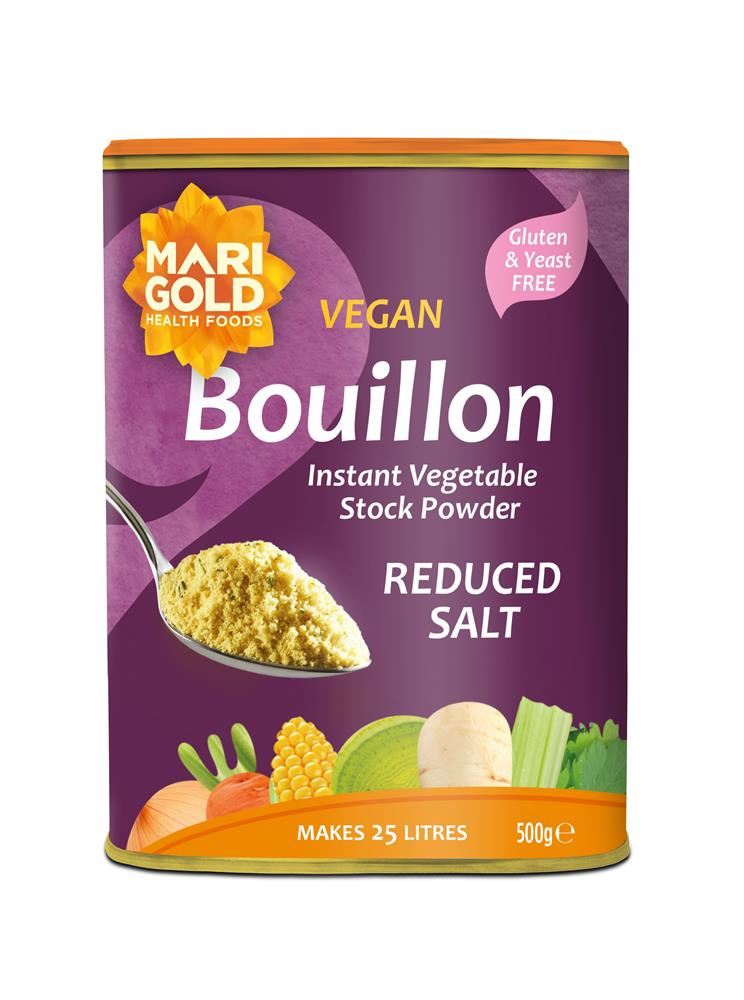 Marigold Less Salt Veg Bouillon Purple 500g