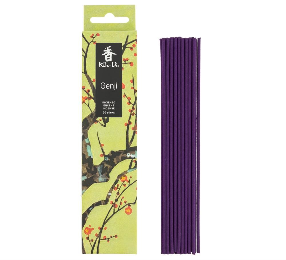 Tierra Zen Koh Do Incense - Genji 20 Sticks - 12 Pack