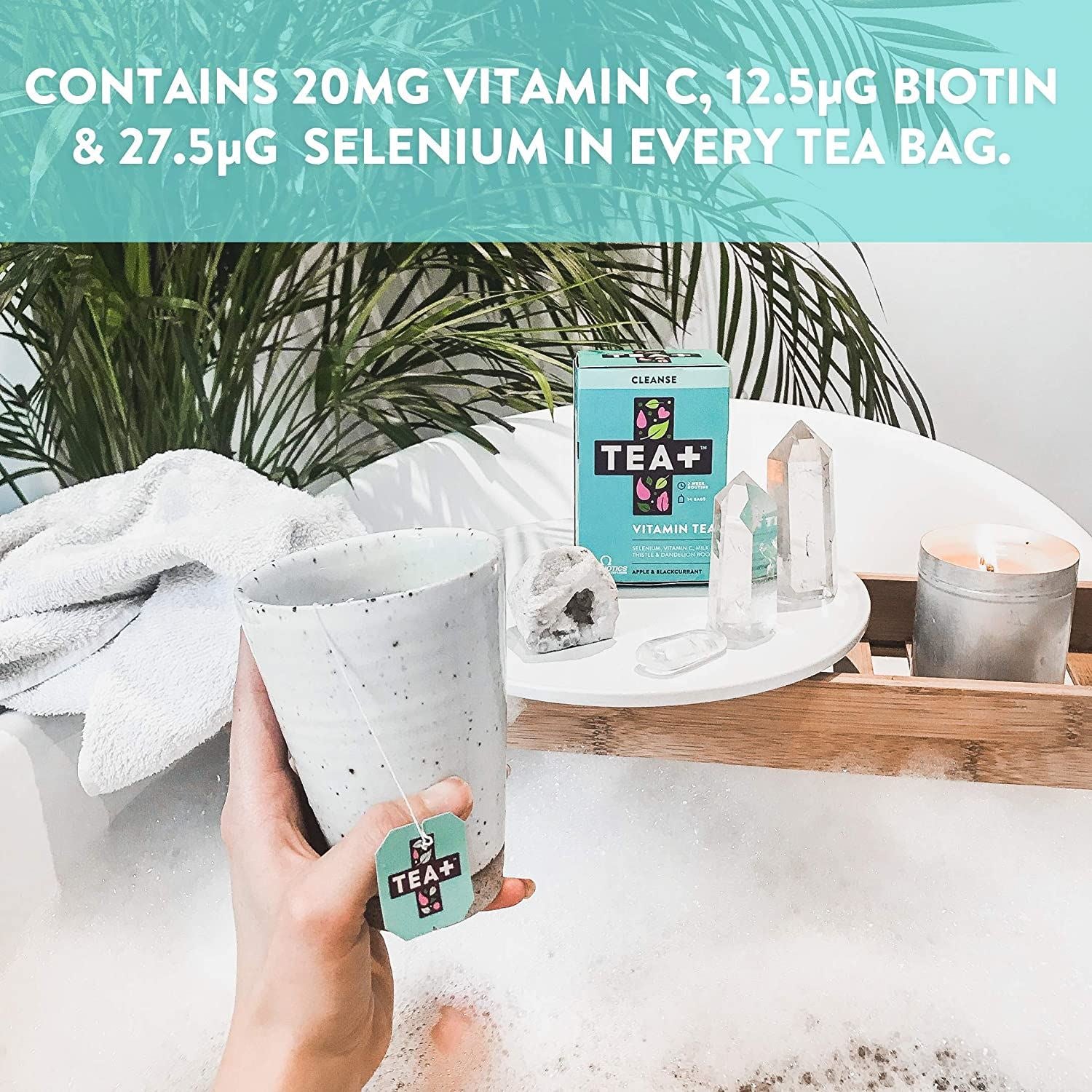 Vitabiotics TEA+ Cleanse Vitamin Tea - 14 Tea Bags