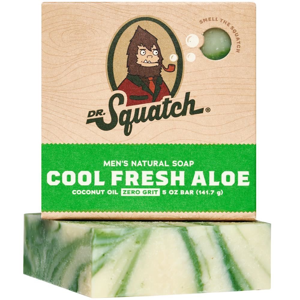 Dr Squatch natural bar soap Cool Fresh Aloe 145g