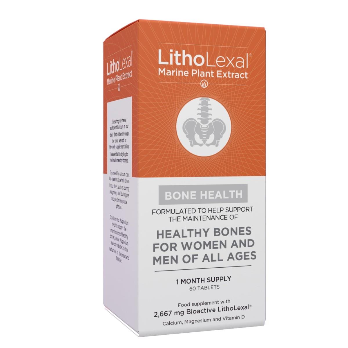 LithoLexal Bone Health OSTEOPOROTIC 60 Tablets