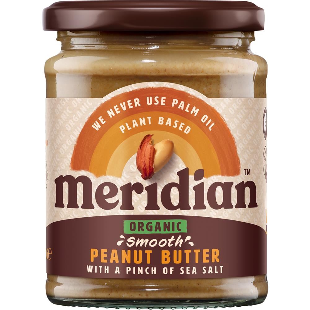 Meridian Organic Smooth Peanut Butter With Salt 280g