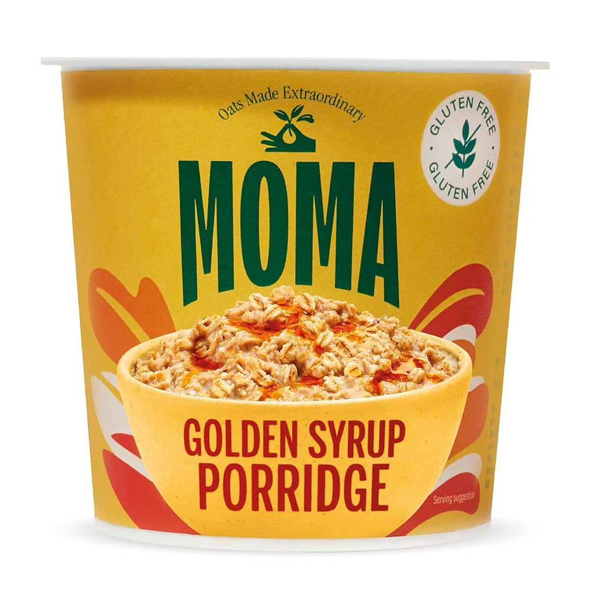 Moma Foods Gluten Free Golden Syrup Porridge Pot 70g