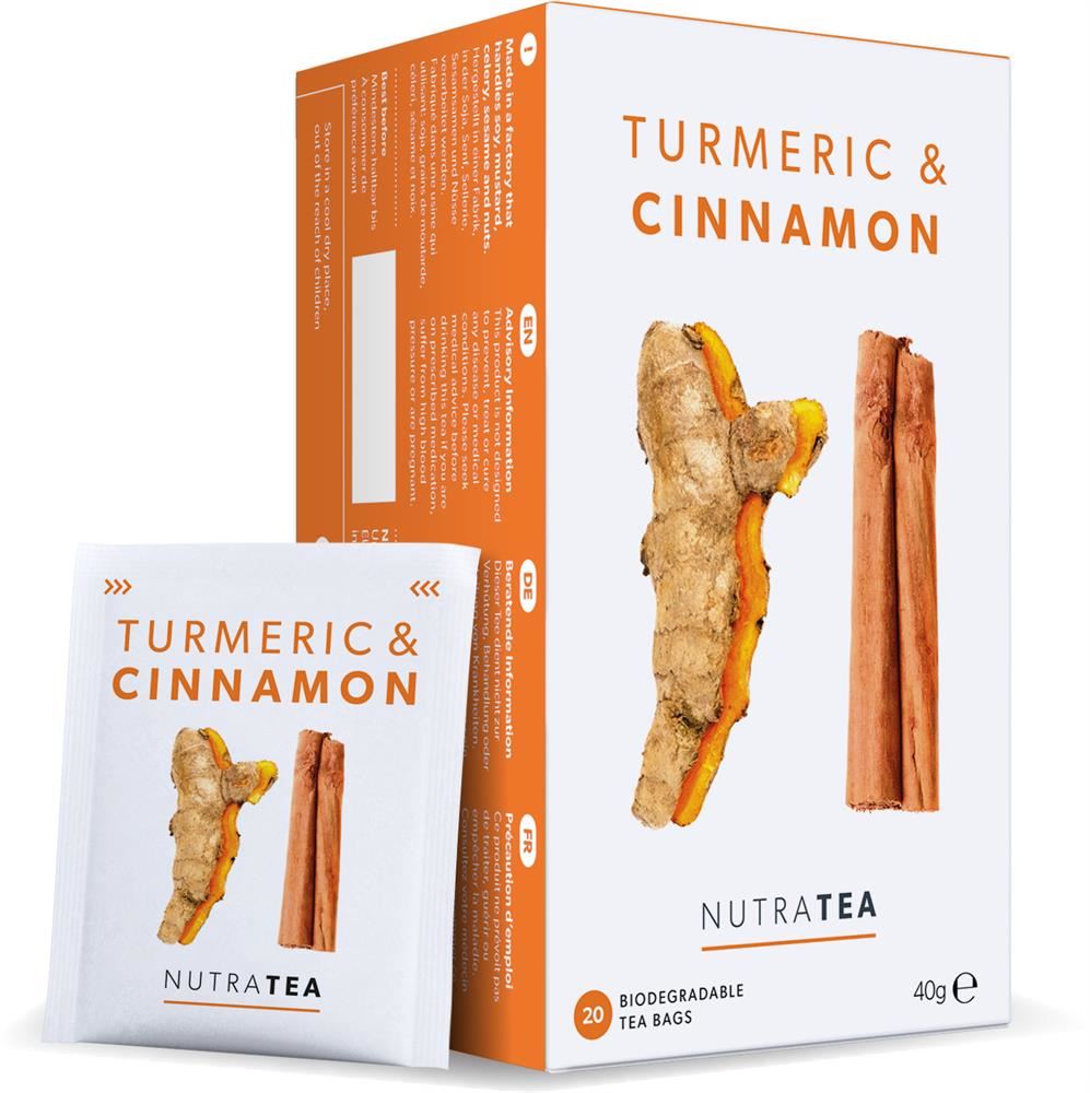 Nutratea Turmeric & Cinnamon 20 Tea Bags