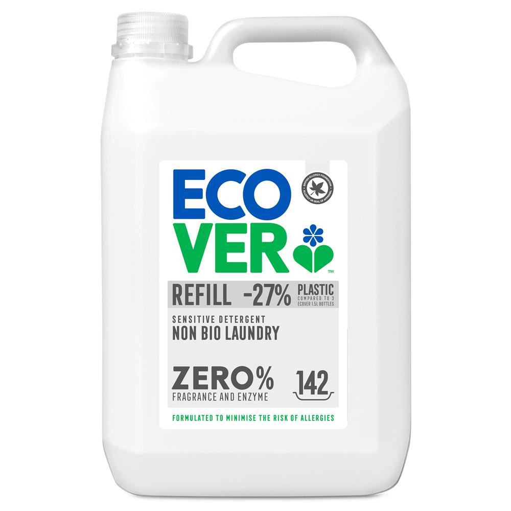 Ecover Zero Non Bio Laundry Liquid 142 Washes 5L
