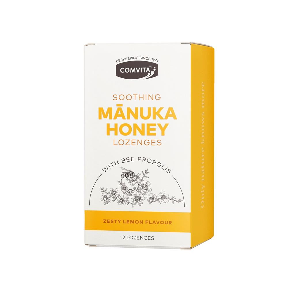 Comvita Propolis Lemon & Honey 12 Lozenges