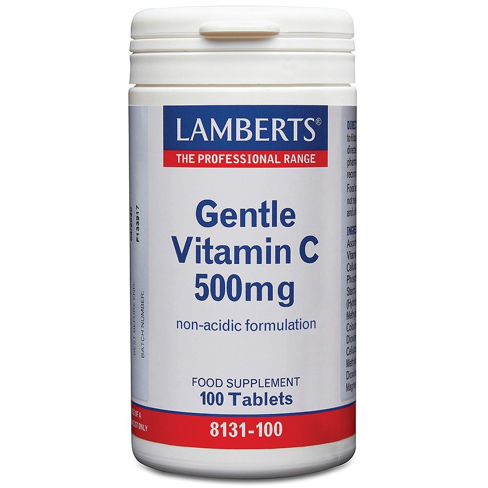 Lamberts Gentle Vitamin C 500mg 100 tablets