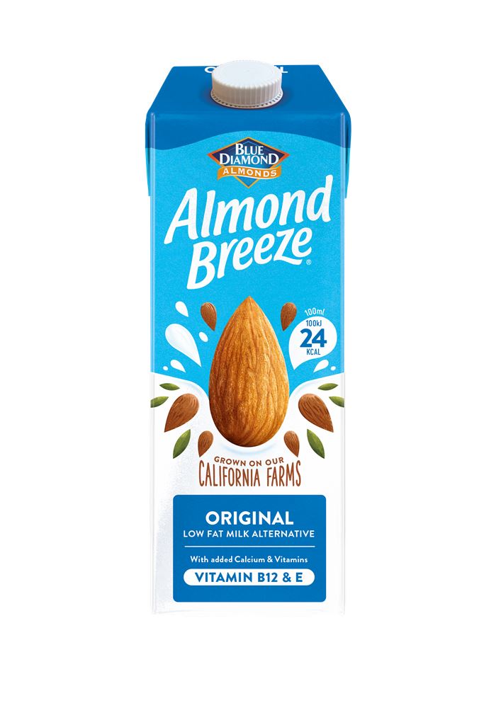 Blue Diamond Almond Breeze Almond Milk Original 1ltr