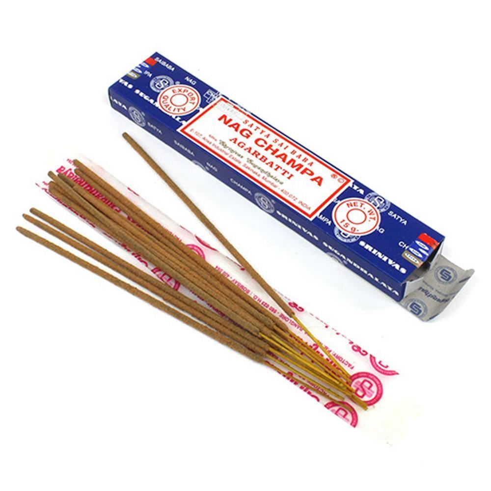 Satya Nag Champa Incense sticks 15g - 6 Pack