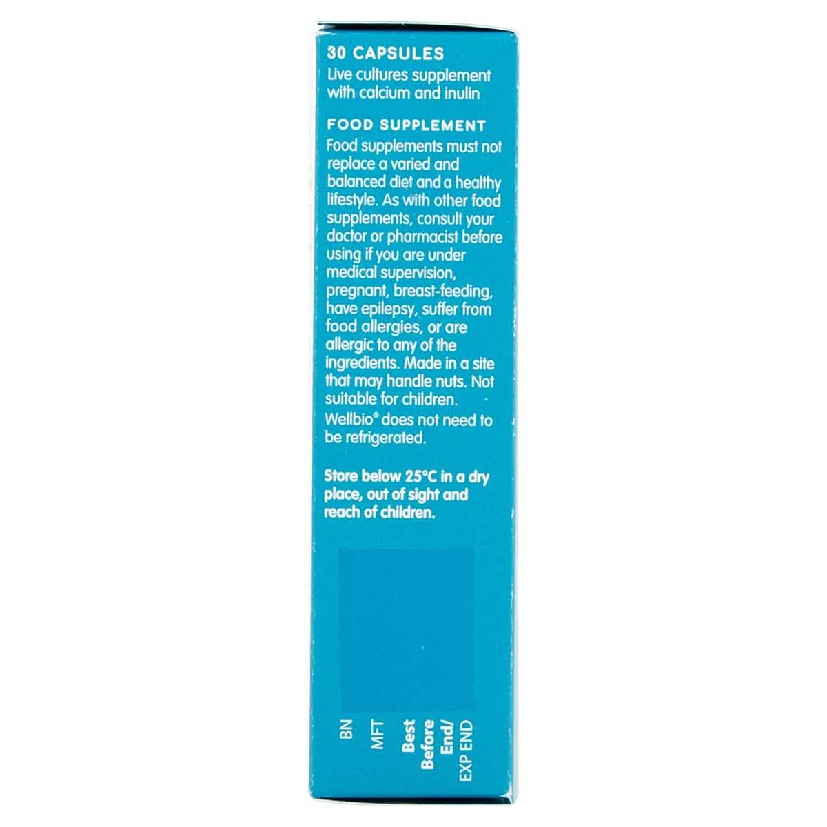 Vitabiotics Wellbio Live Cultures 10 Billion Microbiotic Cultures - 30 Caps - image 3
