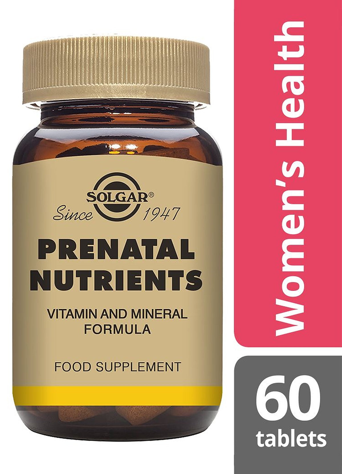 Solgar Prenatal Nutrients - 60 Tablets - image 2