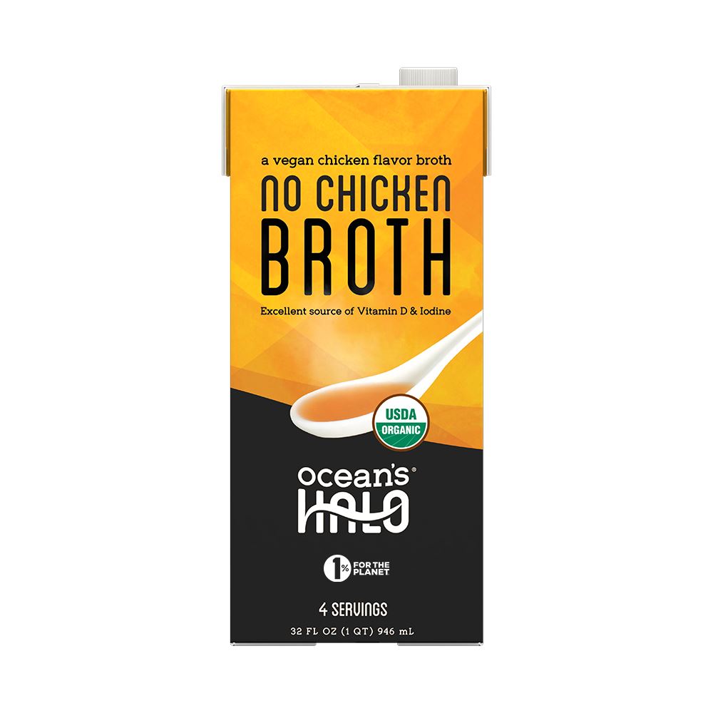 Ocean's Halo Organic No Chicken Broth 946ml