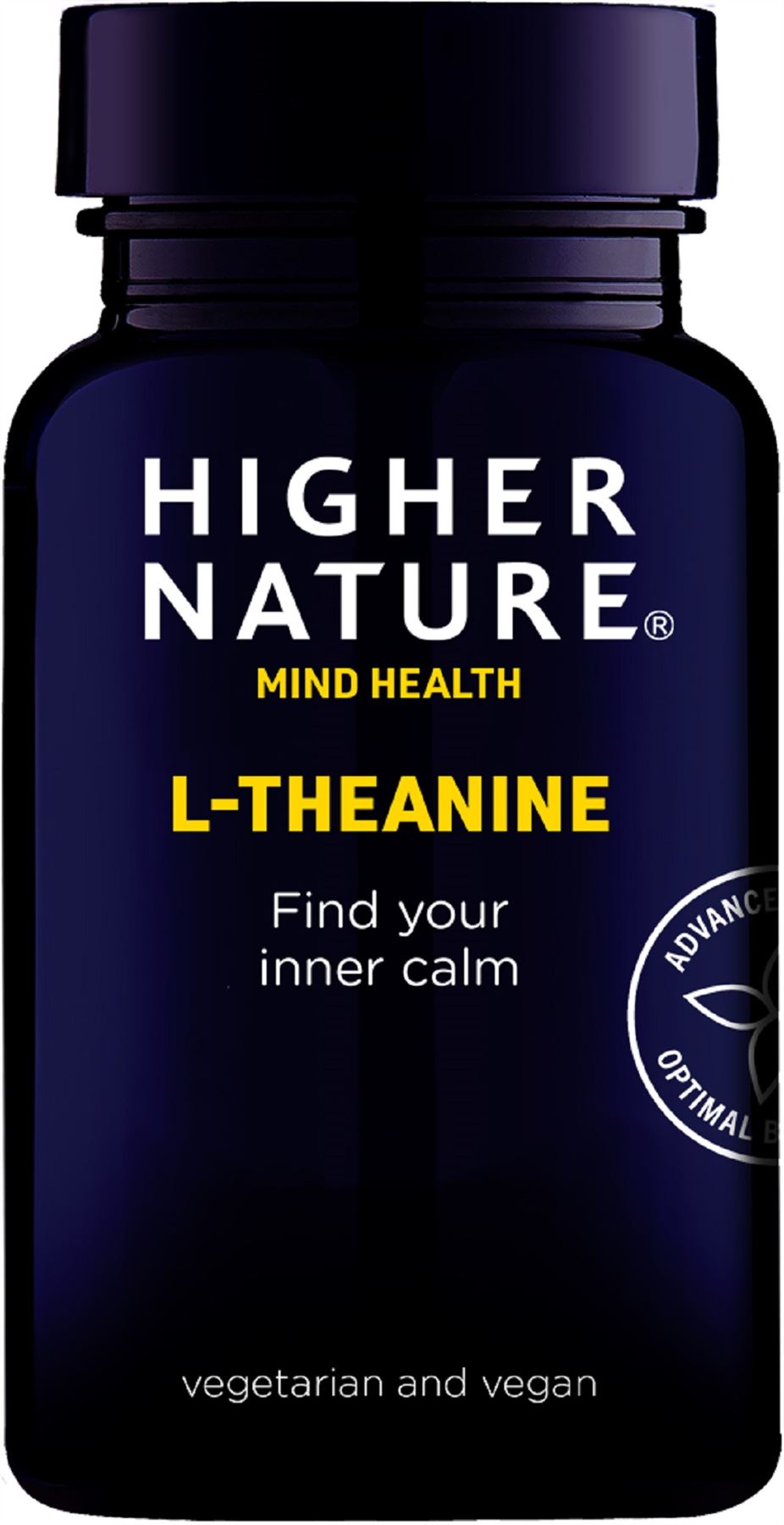 Higher Nature Theanine 100mg 90 Capsules