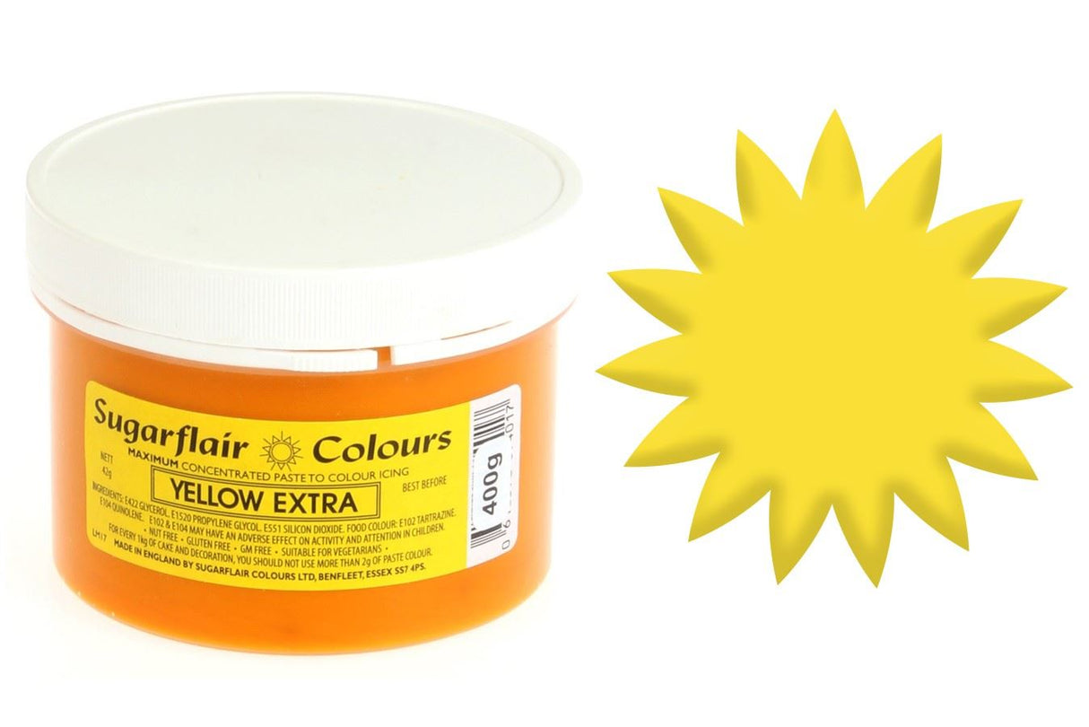 Sugarflair Concentrated Food Colouring Paste Extra 400g