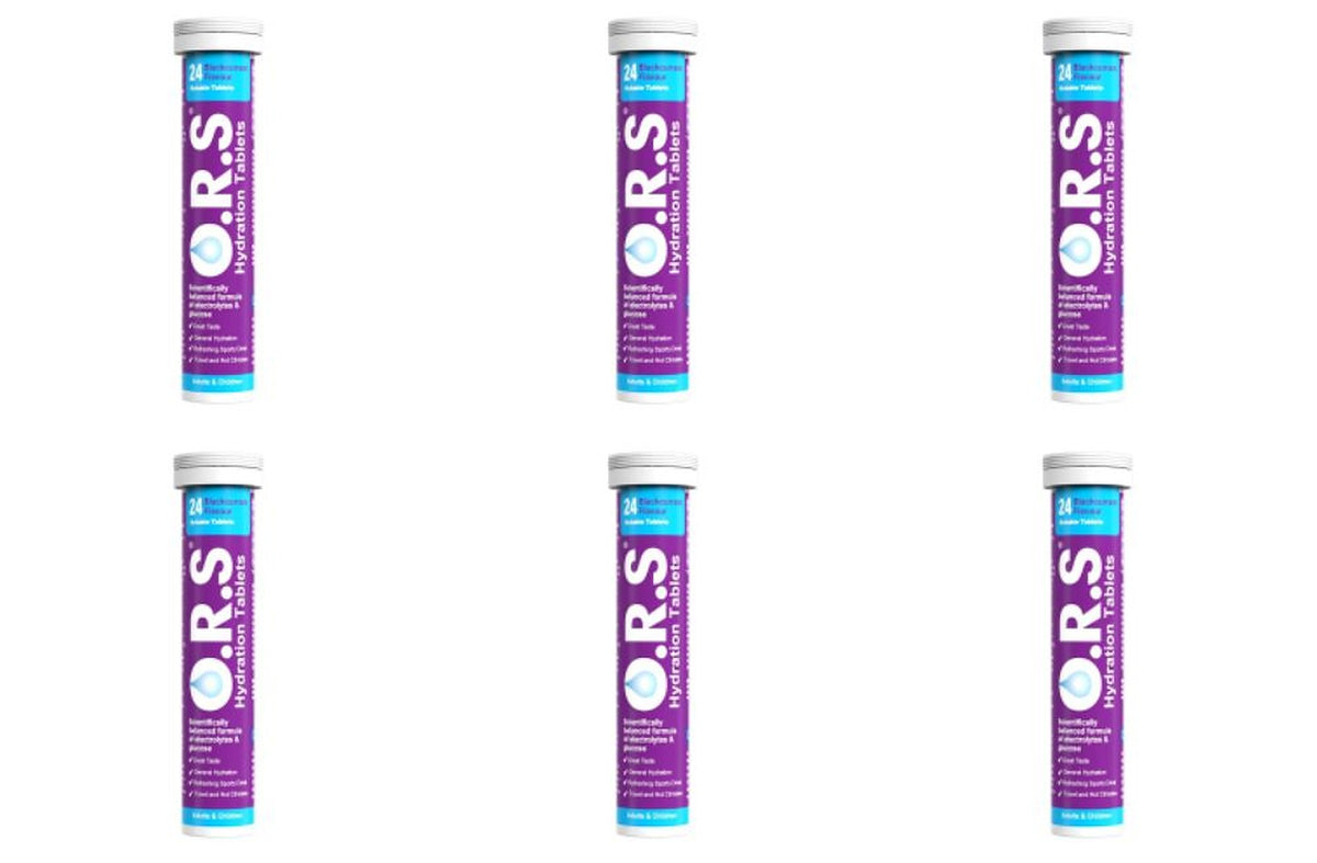 ORS Oral Hydration Salts Blackcurrant Flavour - 24 Tablets - image 2