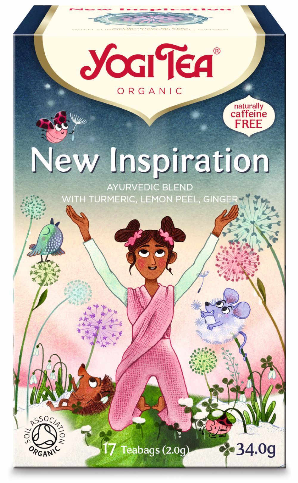 Yogi Tea New Inspiration Organic 34g - 6 Pack