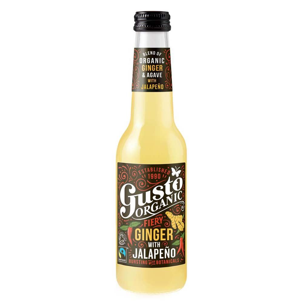 Gusto Organic Fairtrade Fiery Ginger with Jalapeno 275ml