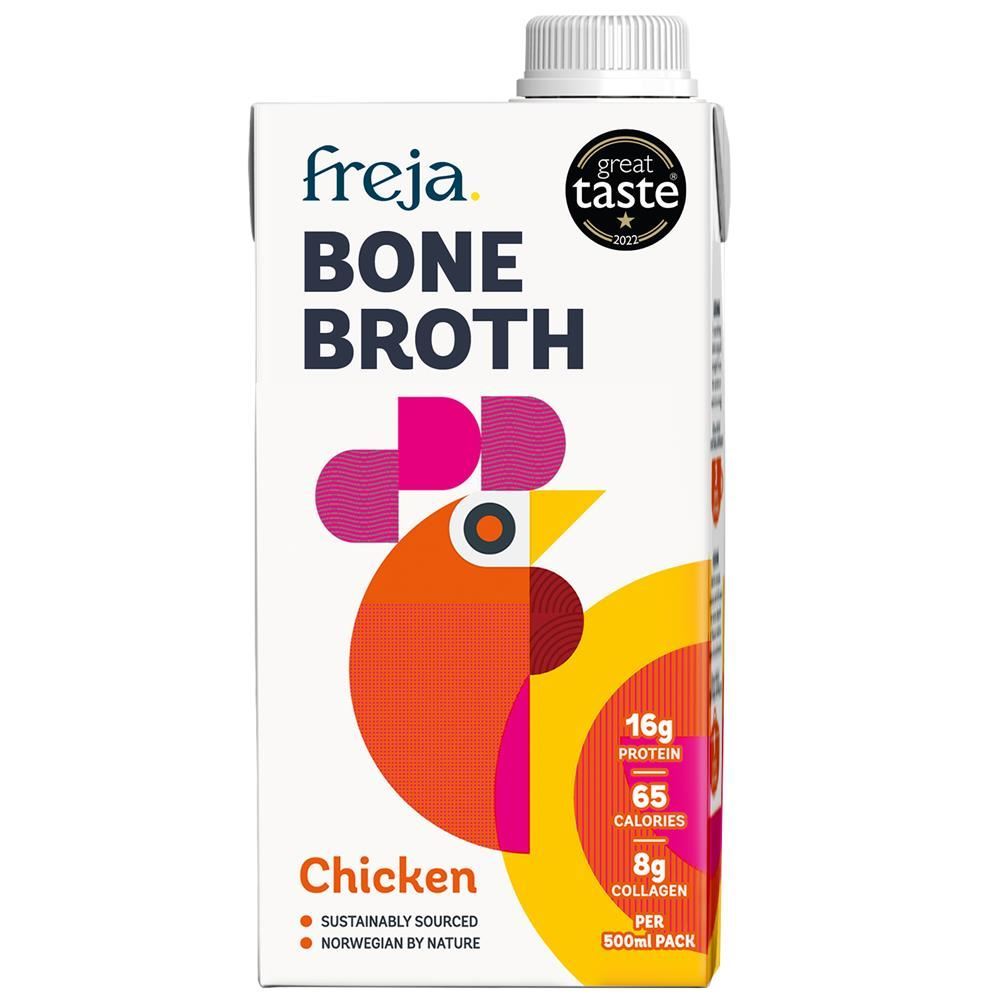 Take Stock Freja Chicken Bone Broth 500ml - 4 Pack