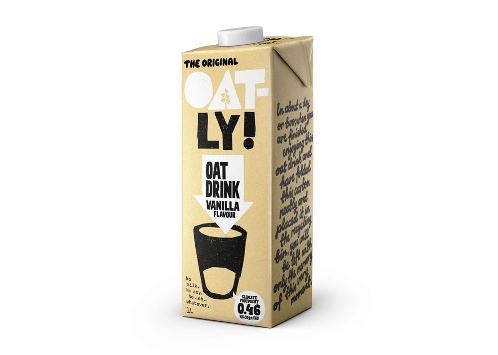 Oatly Vanilla Oat Drink 1000ml