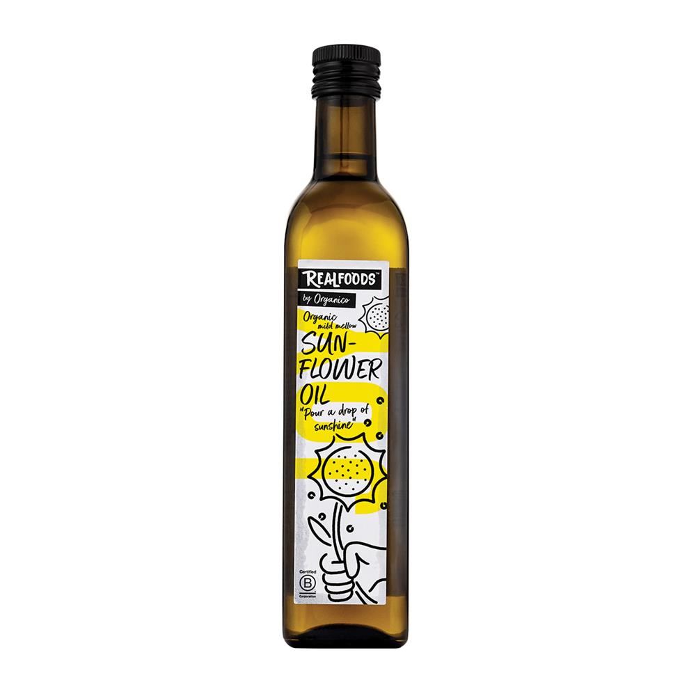 Organico Organic Virgin Cold-pressed Sunflower Oil 500ml