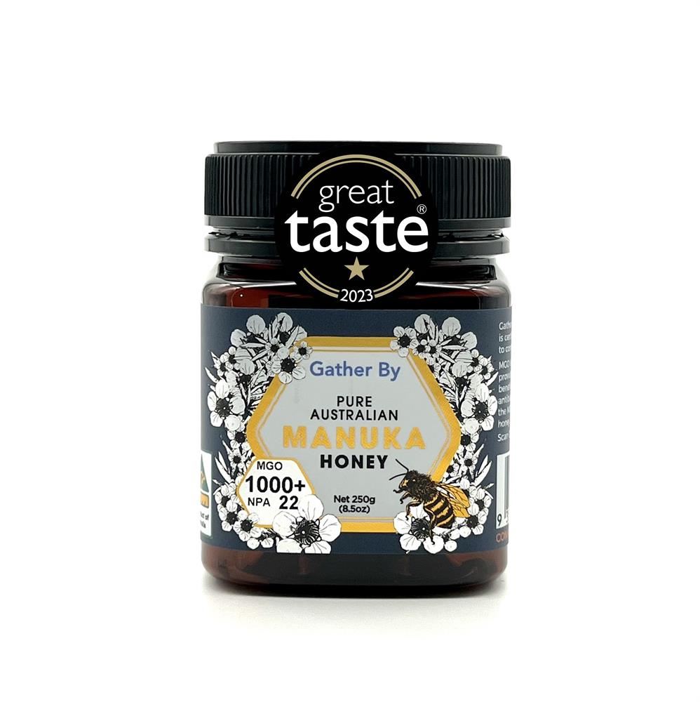 GATHERBY Australian Manuka Honey 1000+MGO 250g