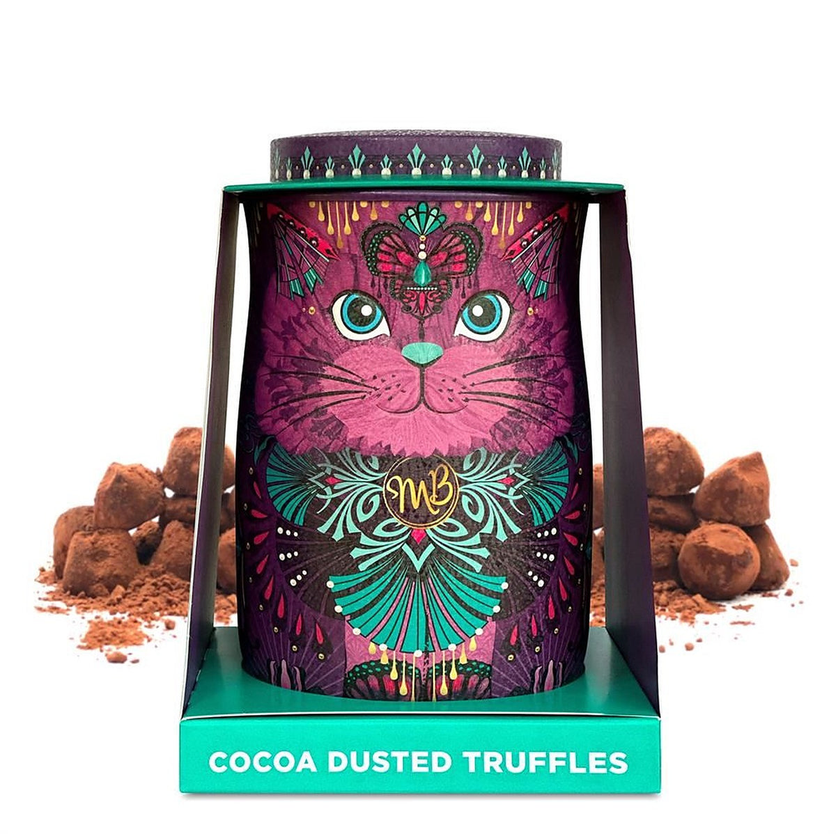 Monty Bojangles Violet Rebel Cat Tin Gift 135g