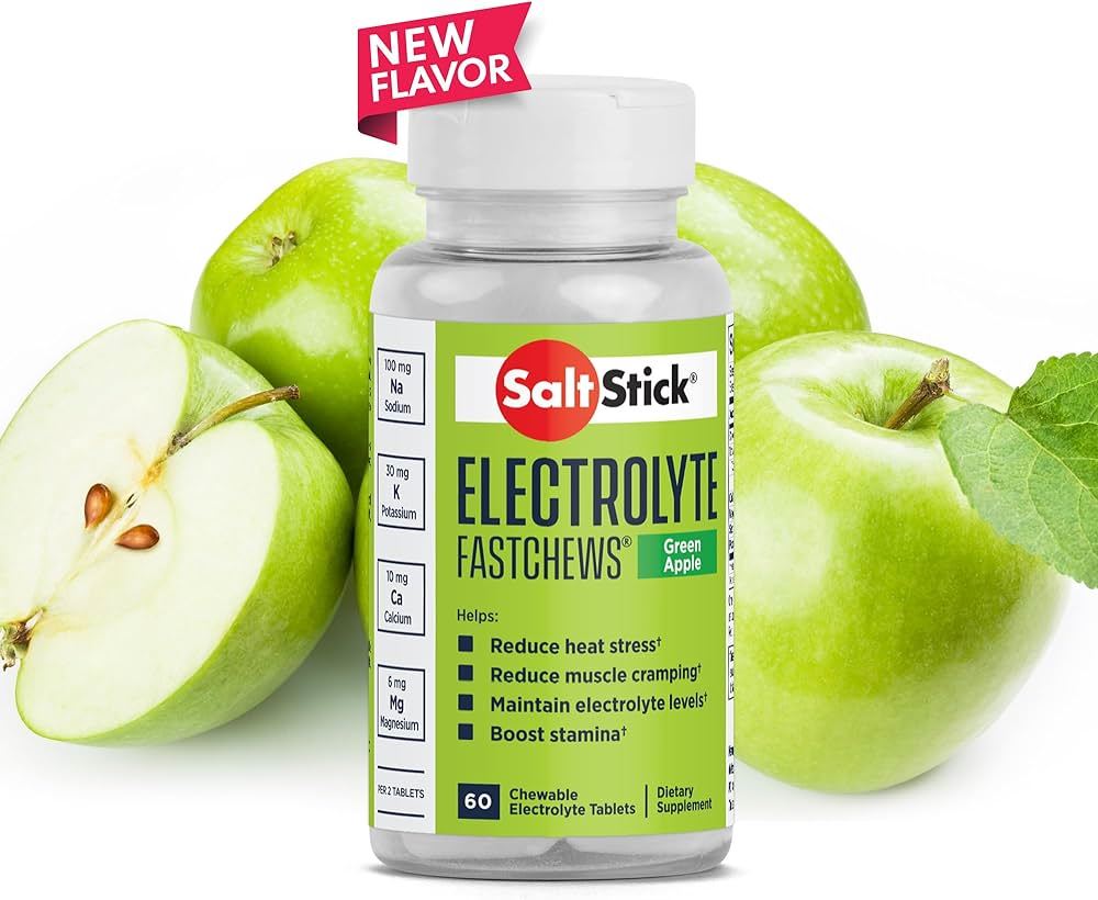 SaltStick Electrolyte FastChews - 60 Tablets - All Flavours