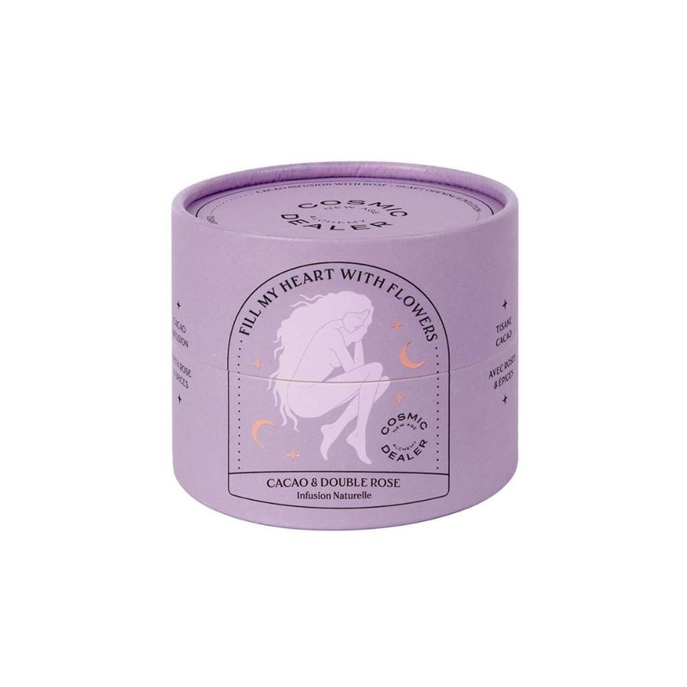 Cosmic Dealer Organic Tea Herbal Cacao Rose 90g