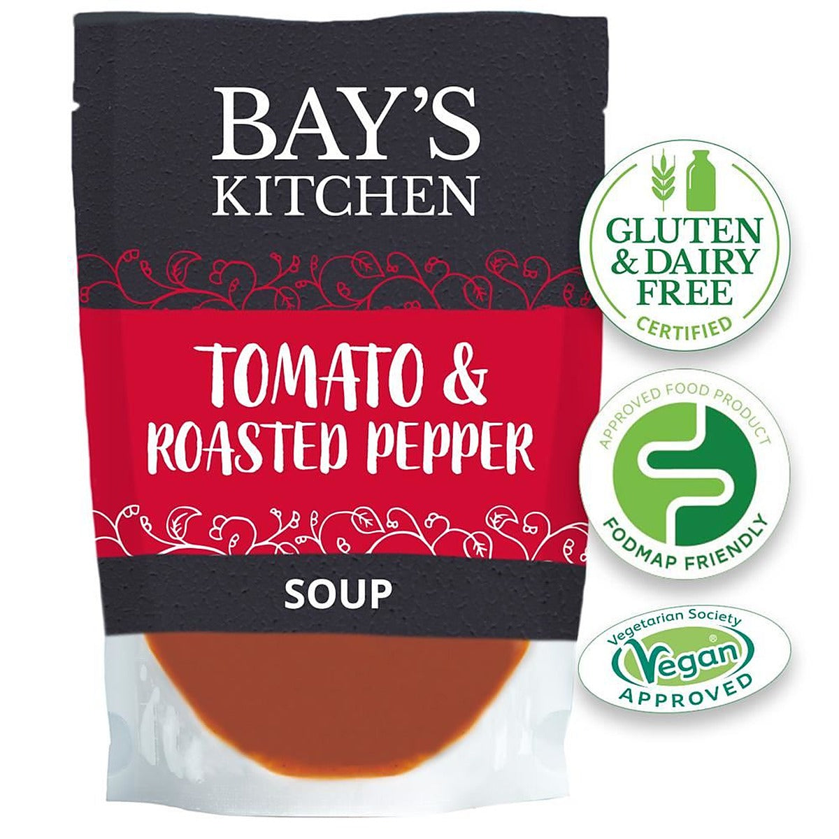 Bays Kitchen Tomato & Roasted Pepper Soup Low FODMAP 300g