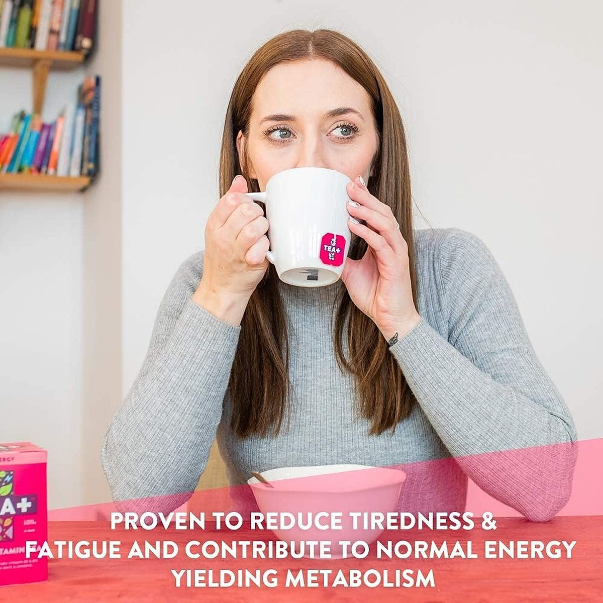 Vitabiotics TEA+ Energy Vitamin Tea - 14 Tea Bags - image 3