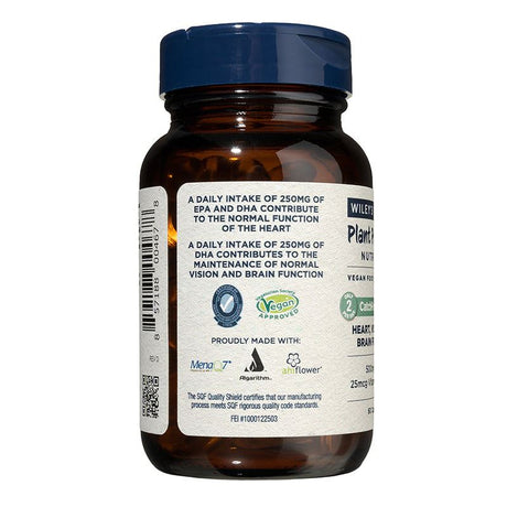 Wiley's Finest Catch Free Omega 850mg 60 Vegan Capsules