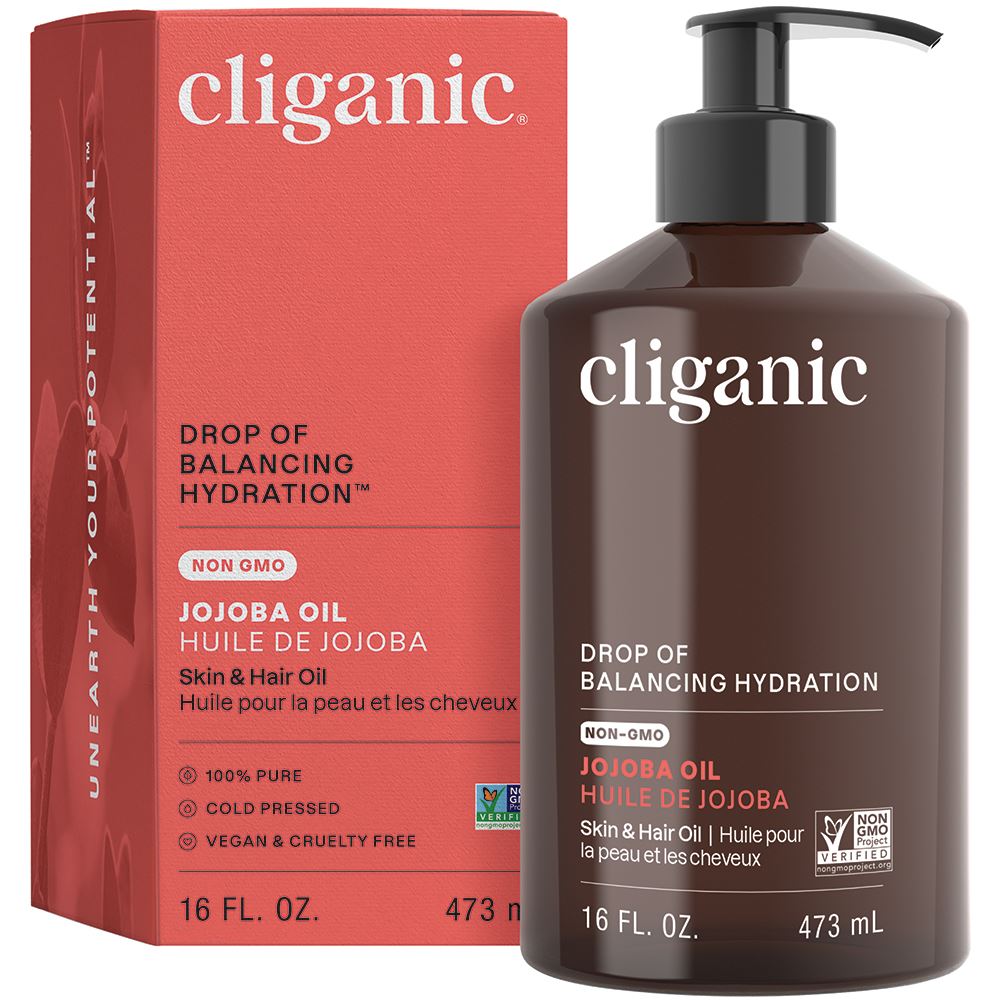 Cliganic Non-GMO Jojoba Oil 16oz