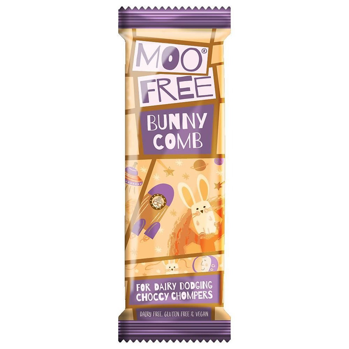 Moo Free Mini Bar - Bunnycomb 20g - 20 Pack