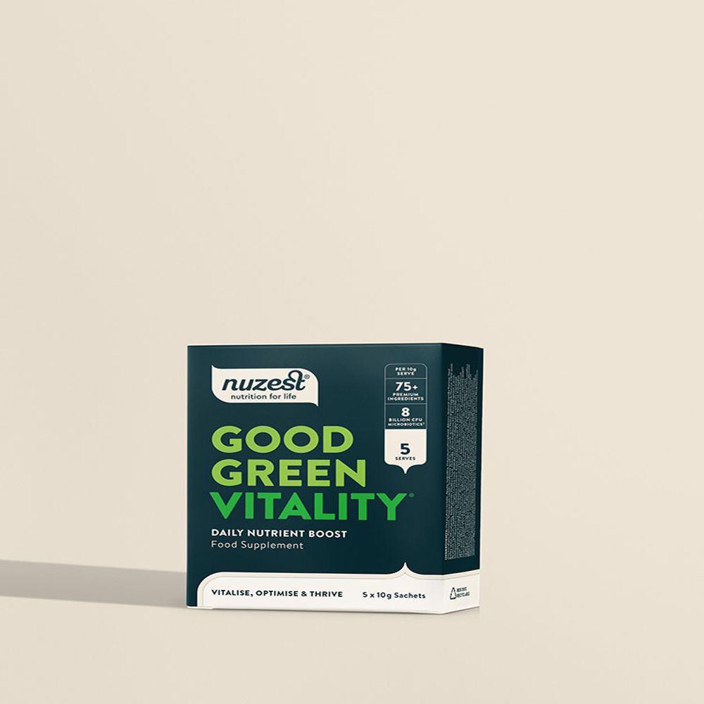 Nuzest Good Green Vitality - 1 Box With 5 x 10g Sachets